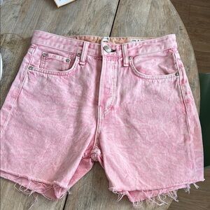 Like new Rag & Bone Pink Denim Women Shorts